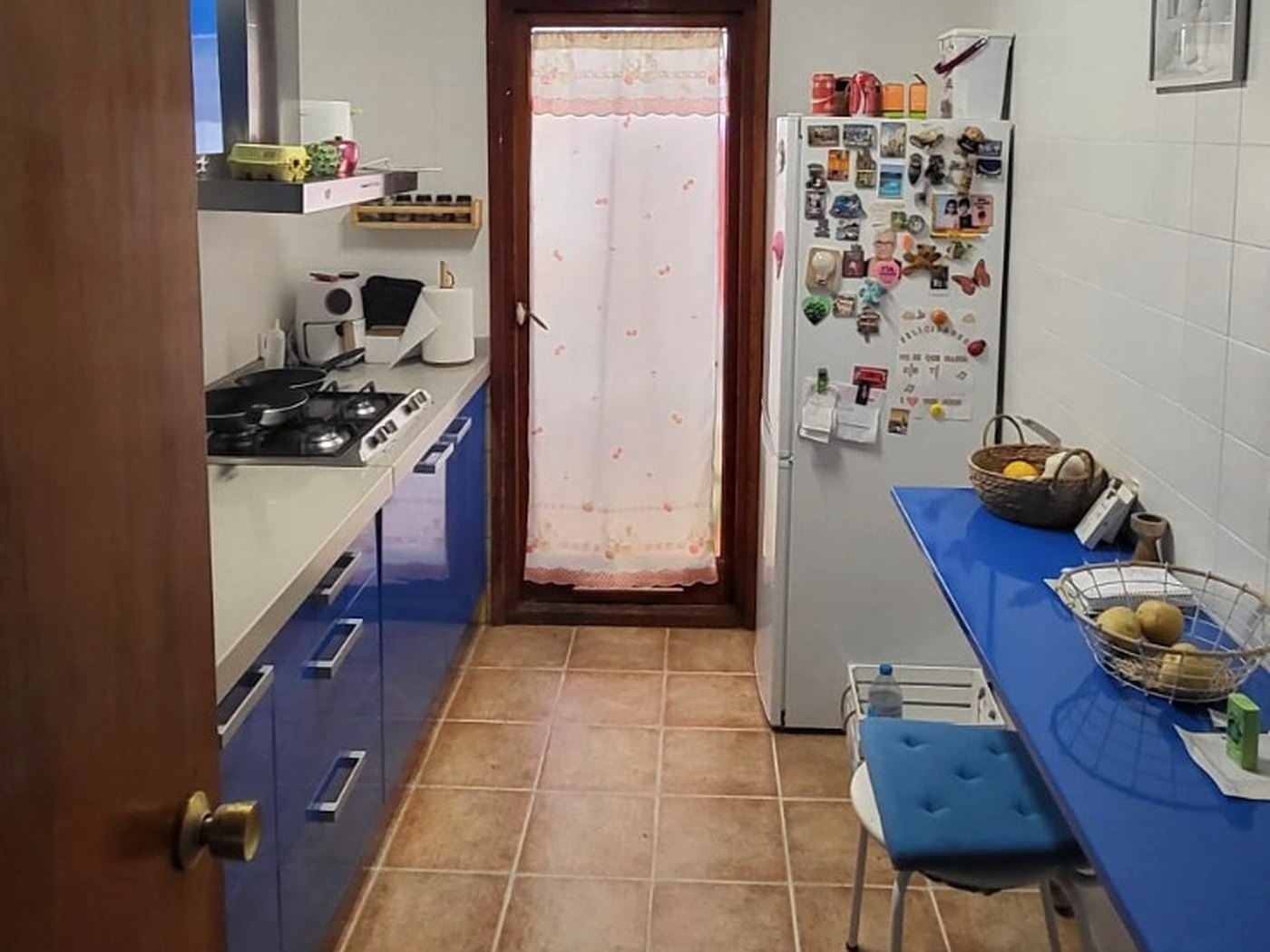 Cocina antes de la reforma en Son Ferriol